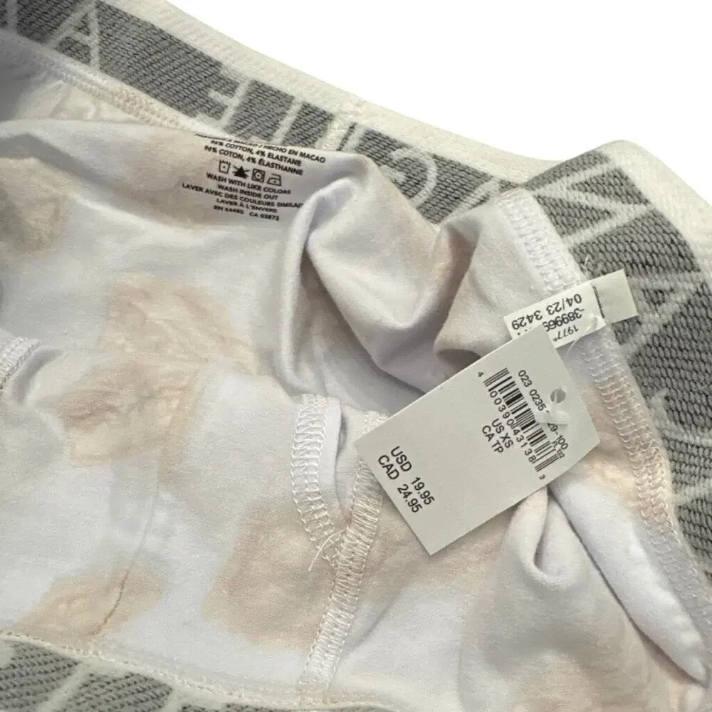 American Eagle boxer apple pie design cotton blend Size XS